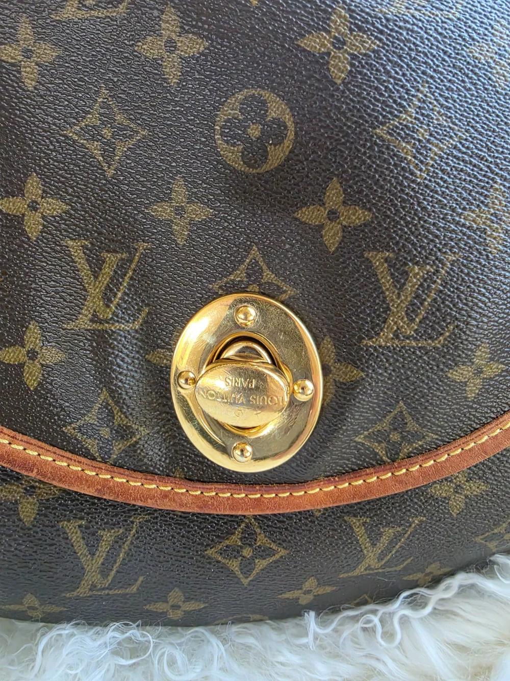 Louis Vuitton Tulum GM Monogram Canvas Shoulder Bag
